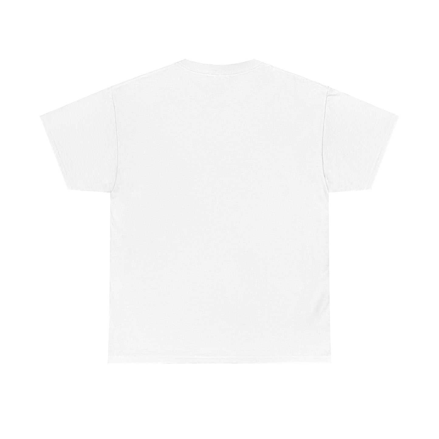 Essential Cotton Tee - 180 GSM "Proof of Work" in White/Black